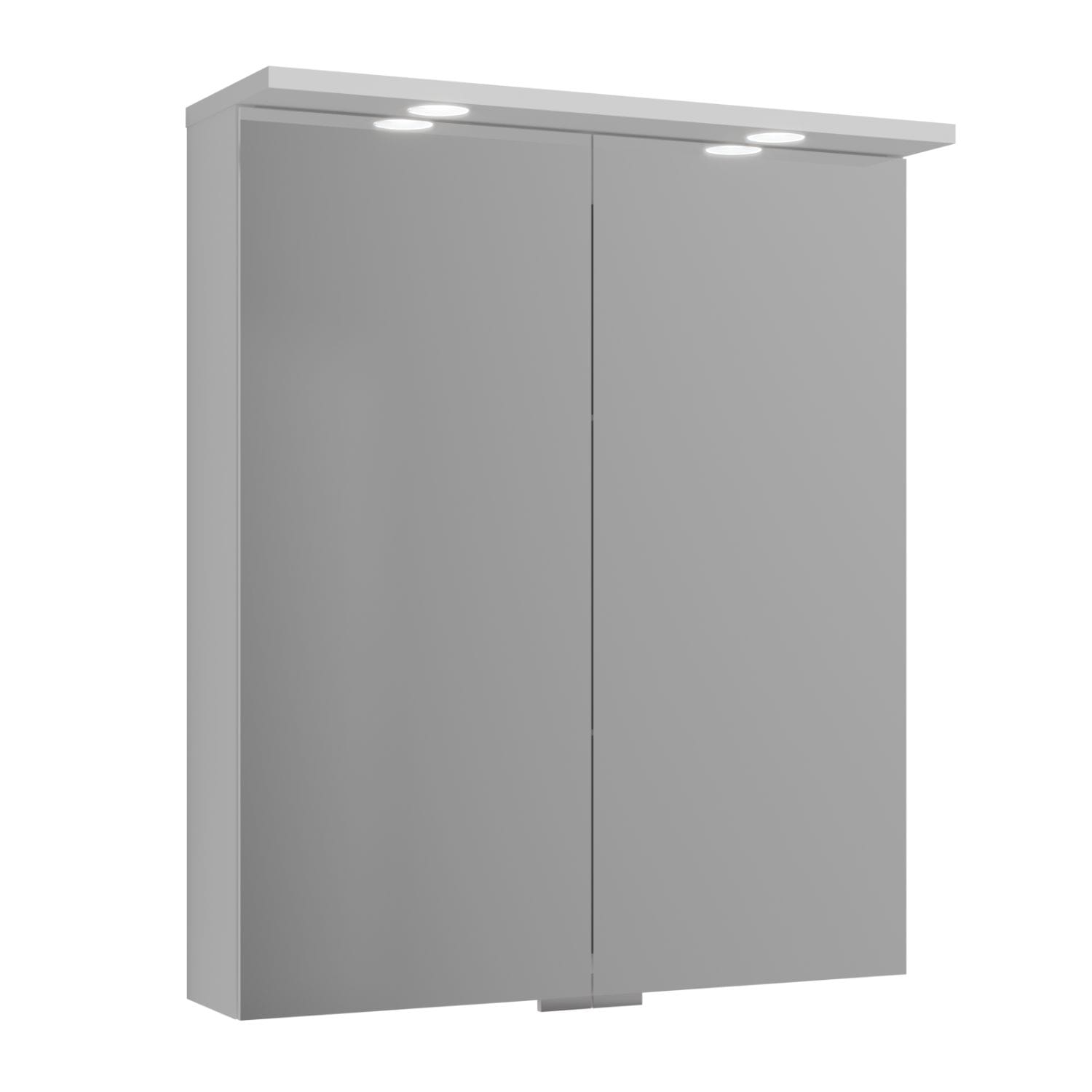 A-collection SOLUTION Speilskap med Led 60cm A-collection Baderomsspeil AHL-1460802