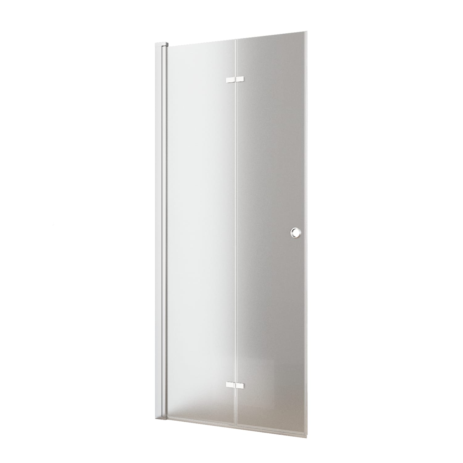 A-collection VIVO Foldedør Krom / 70cm / Frostet glass A-collection Dusjdør AHL-1438958