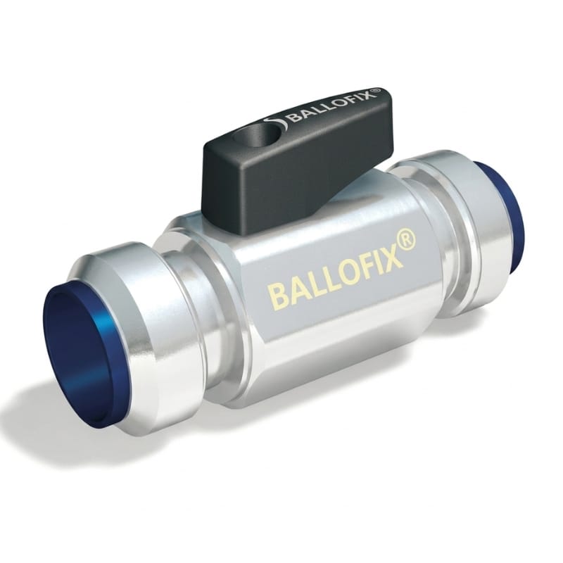 Ballofix Push med Grep 10x10mm Broen Kuleventil GRO-5608713