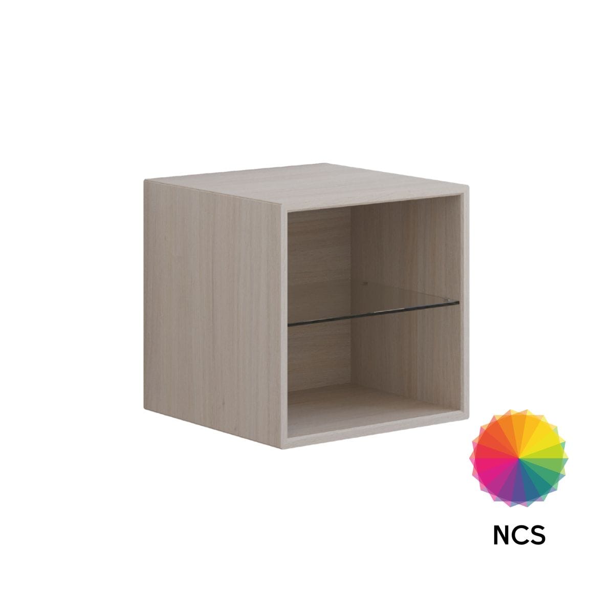 Dansani CALIDRIS Åpent Skap D40cm NCS eik / 40cm / 40cm Dansani Sideskap bad DA-C118-0066