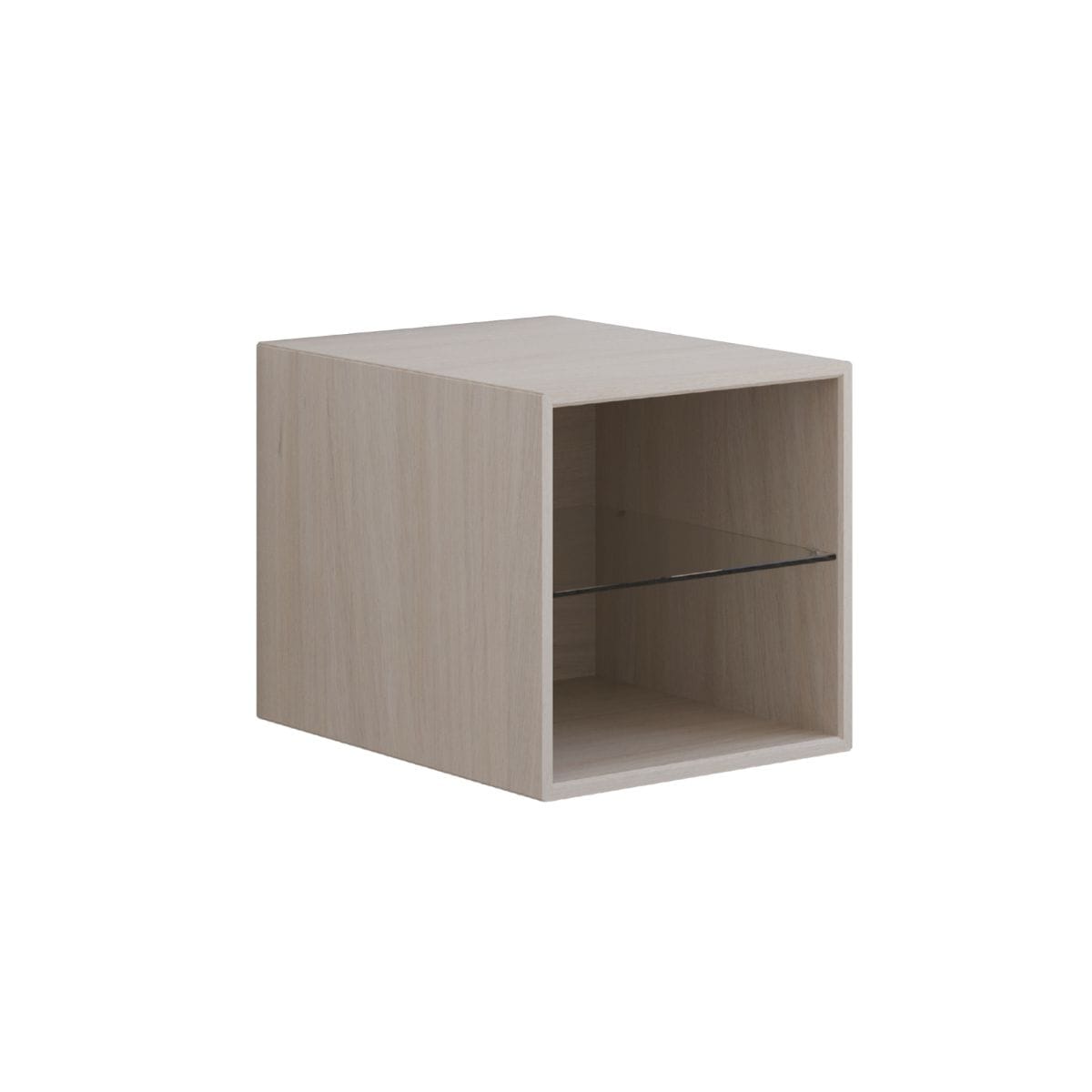 Dansani CALIDRIS Åpent Skap D50cm Hvit eik / 40cm / 40cm Dansani Sideskap bad DA-C121-0075