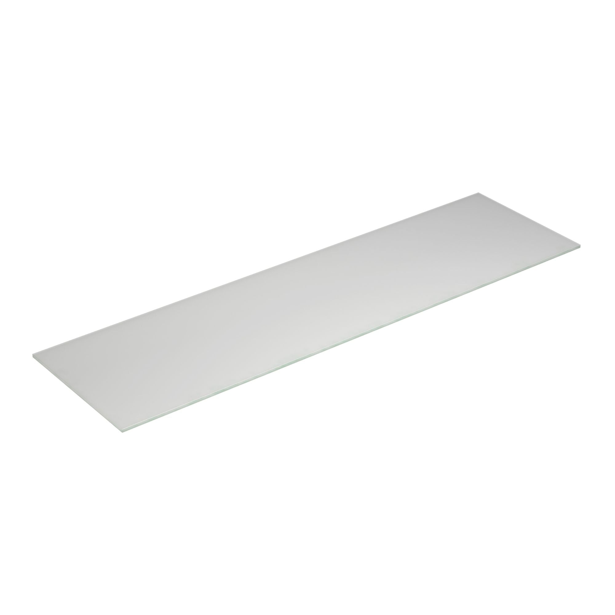 Dansani Calidris Form Topplate B40-232xH1xD50cm Hvit matt / 180cm Dansani Benkeplate bad DA-630818003