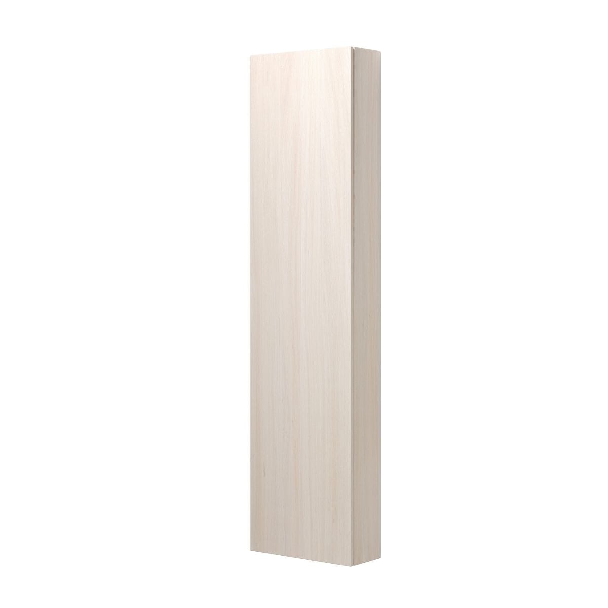 Dansani CALIDRIS Glatt Høyskap 1 dør D16cm Hvit eik / 160cm / Venstre hengslet Dansani Høyskap bad DA-C65-1275