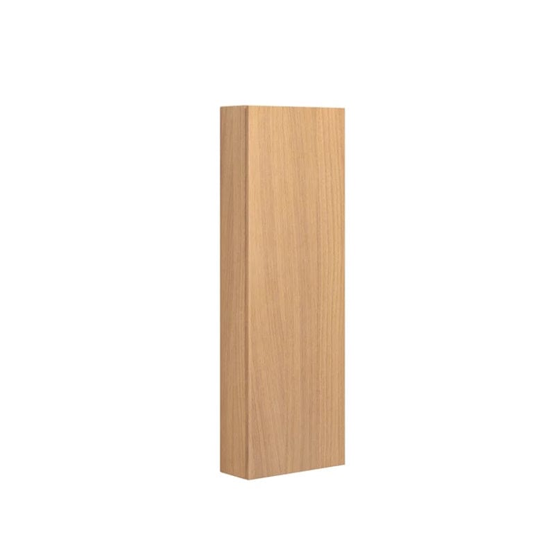 Dansani Calidris Glatt Høyskap 1 dør D16cm Lys eik / 120cm / Høyre hengslet Dansani Høyskap bad DA-C63-1178