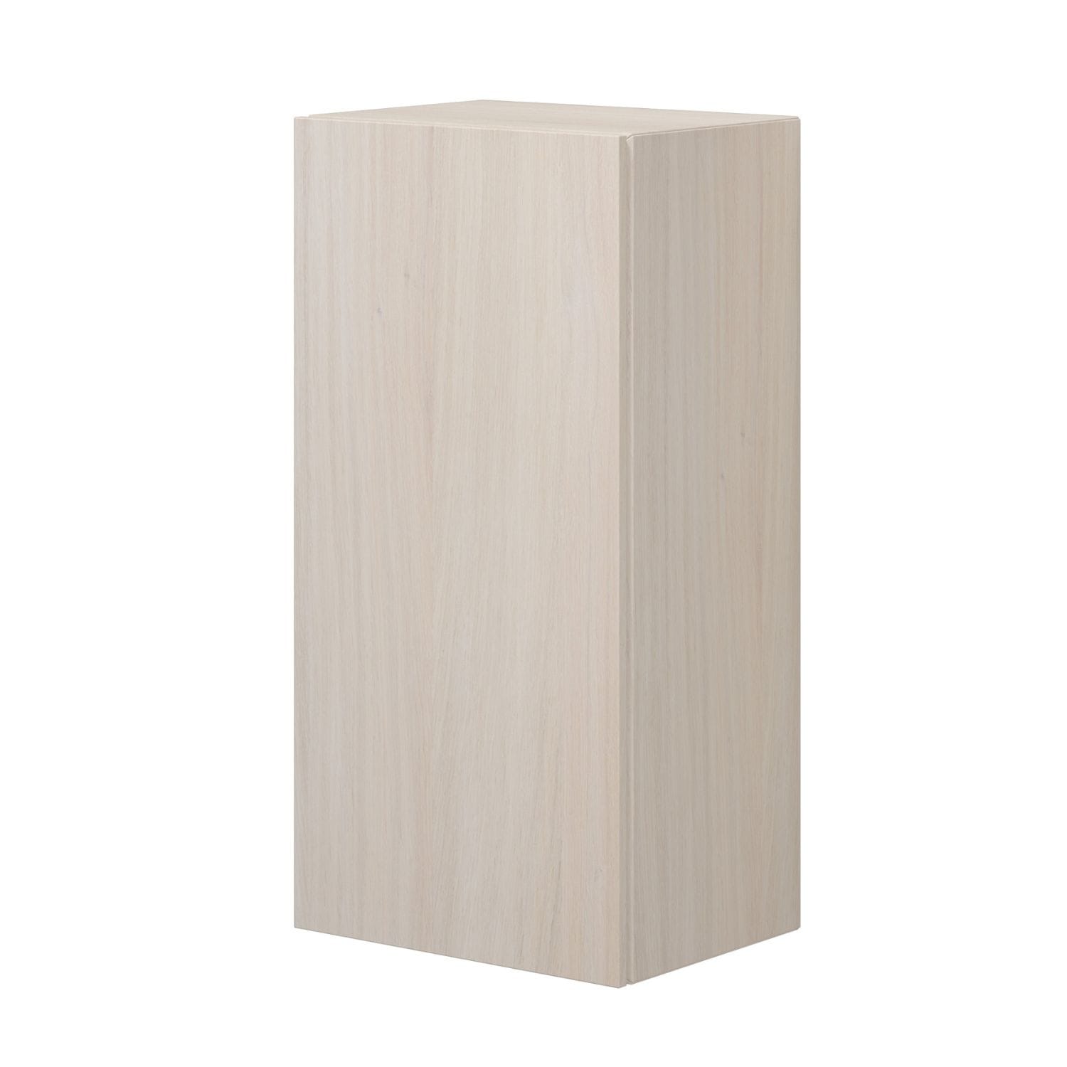 Dansani Calidris Glatt Skap 1 dør D30cm Hvit eik / Venstre / 80cm Dansani Sideskap bad DA-C36-1275