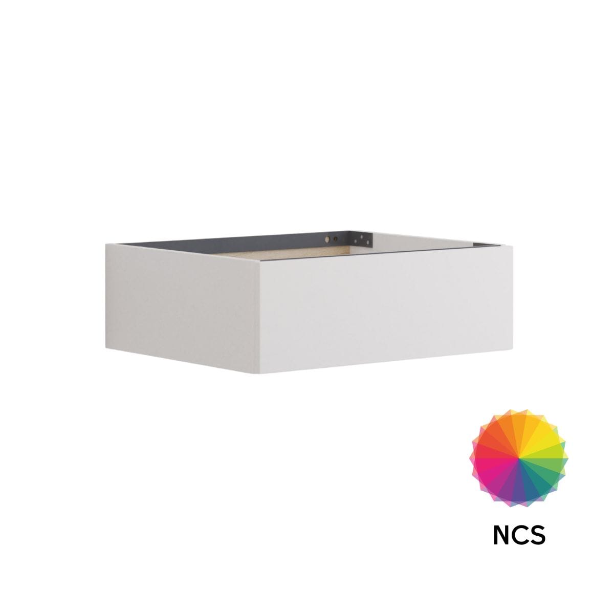 Dansani Calidris Glatt Skap 1 skuff D50cm NCS farge / 60cm / 20cm Dansani Sideskap bad DA-C83-1099