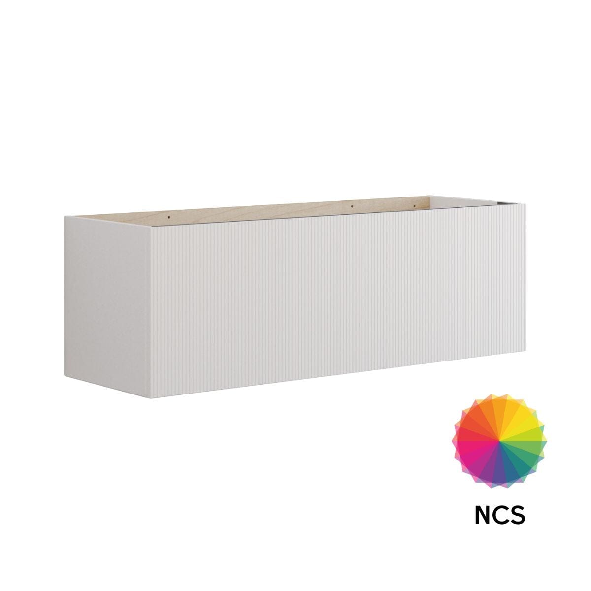 Dansani Calidris Rillet Servantskap 1 skuff D40cm NCS farge / 120cm Dansani Servantskap DA-C04-C099