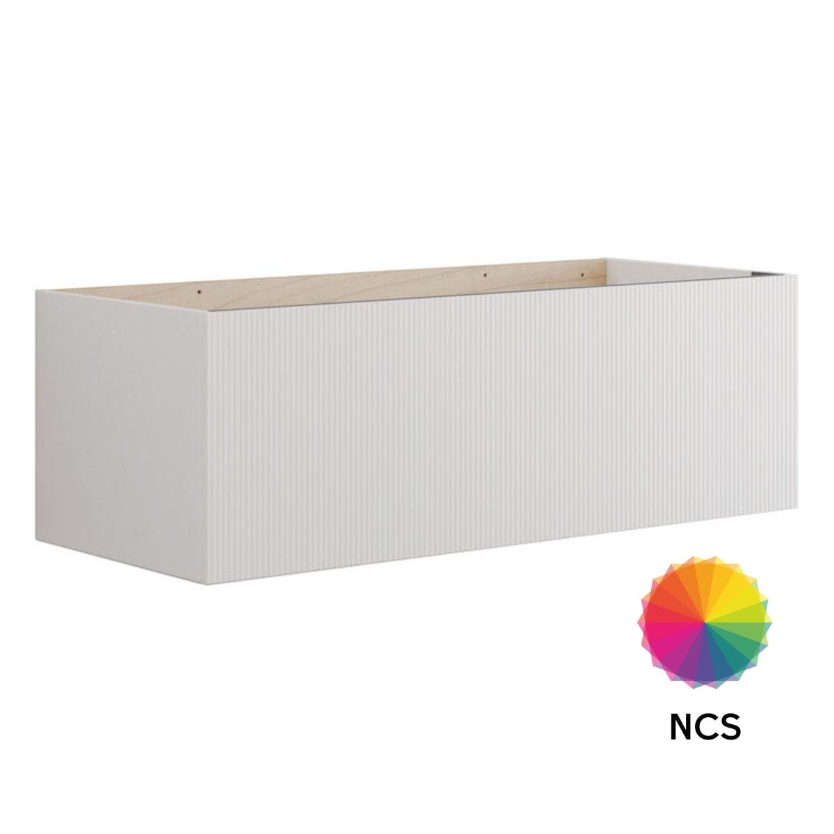 Dansani Calidris Rillet Servantskap 1 skuff D50cm NCS farge / 120cm Dansani Servantskap DA-C19-C099
