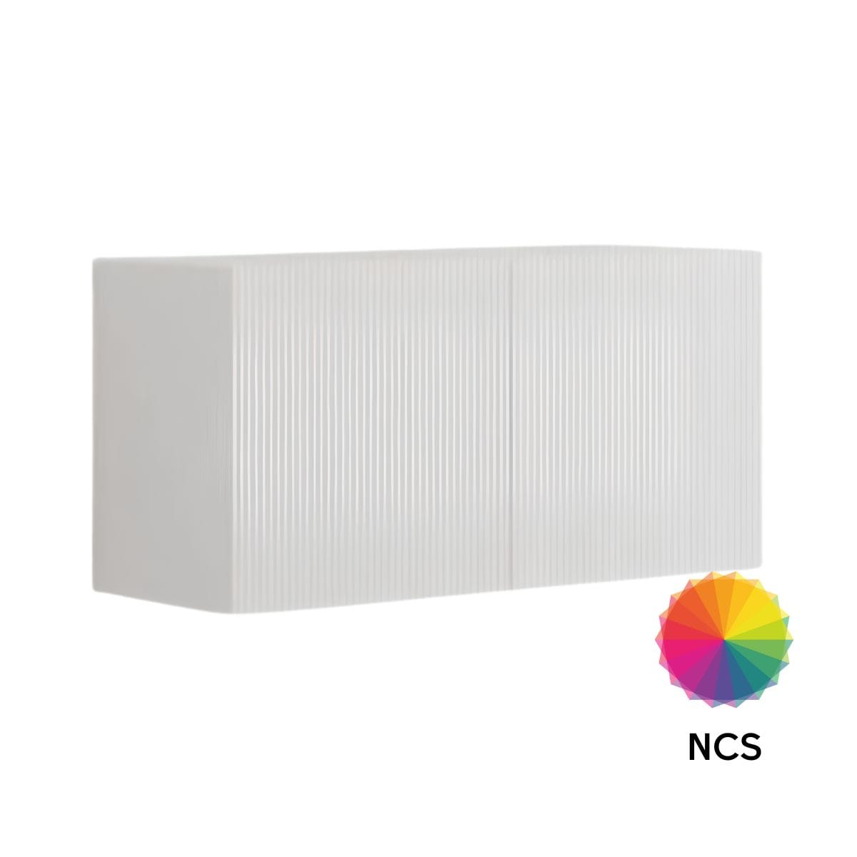 Dansani Calidris Rillet Skap 2 dører D30cm NCS farge Dansani Sideskap bad DA-C37-C099