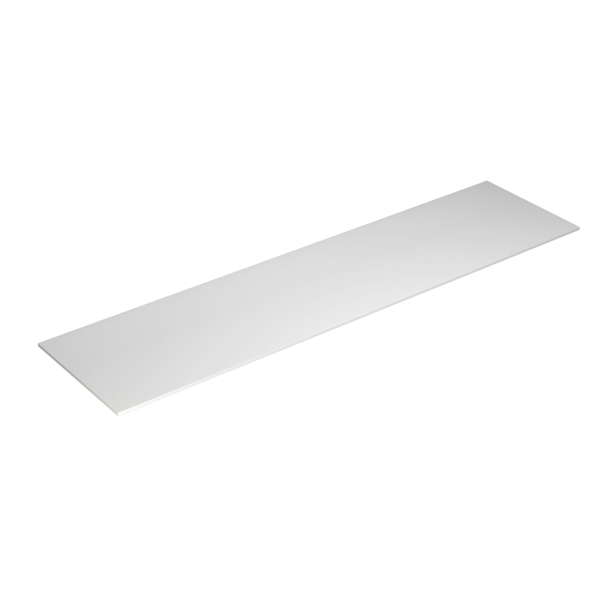 Dansani Calidris Shape Kompositt Benkeplate D50 måltilpasset Hvit matt / 200cm Dansani Benkeplate bad DA-631220003