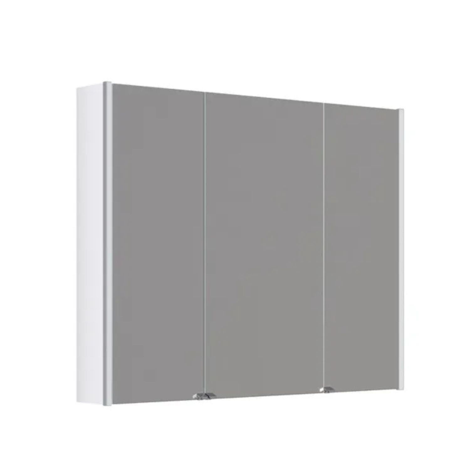 Dansani Inzo Ambi speilskap 3 dører Hvit matt / 100cm Dansani Speilskap DA-S891-110