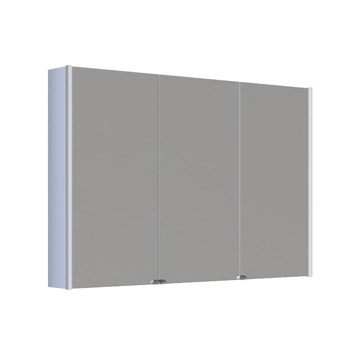 Dansani Inzo Ambi speilskap 3 dører Lyseblå matt / 120cm Dansani Speilskap DA-S893-116