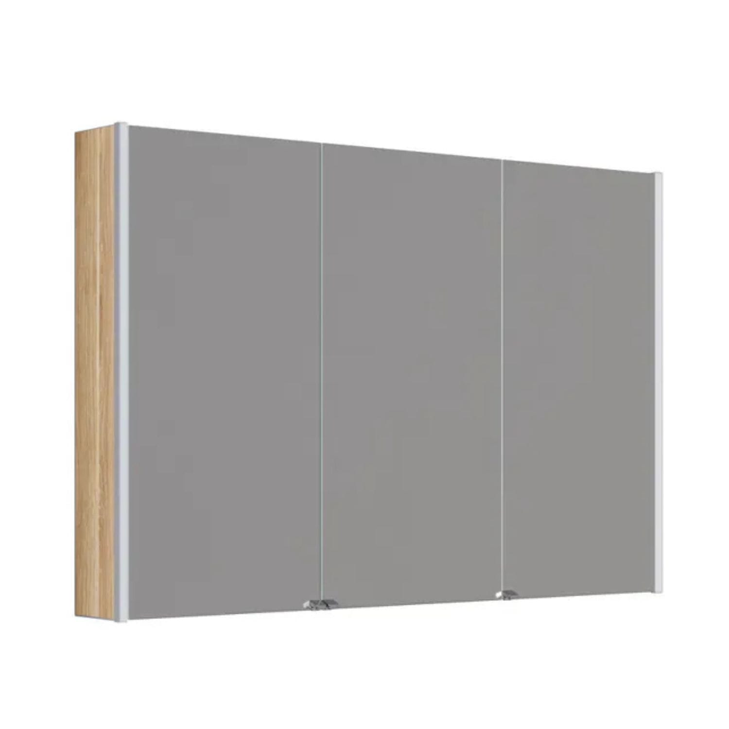 Dansani Inzo Ambi speilskap 3 dører Varm eik / 120cm Dansani Speilskap DA-S893-155