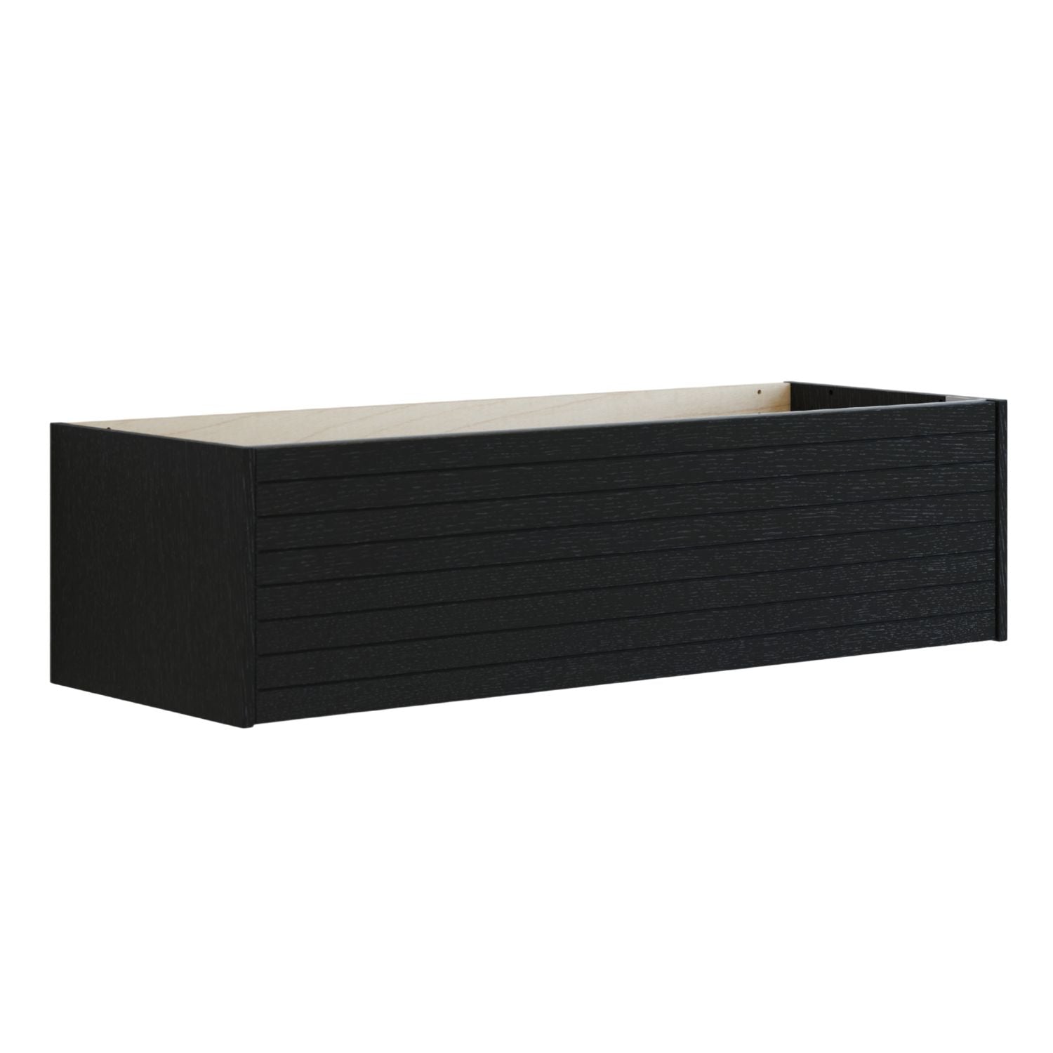 Dansani Inzo Classic Lamel Servantskap 1 skuff B60-120xH32xD44cm Eik noir / 120cm dobbel Dansani Servantskap DA-T05-6044