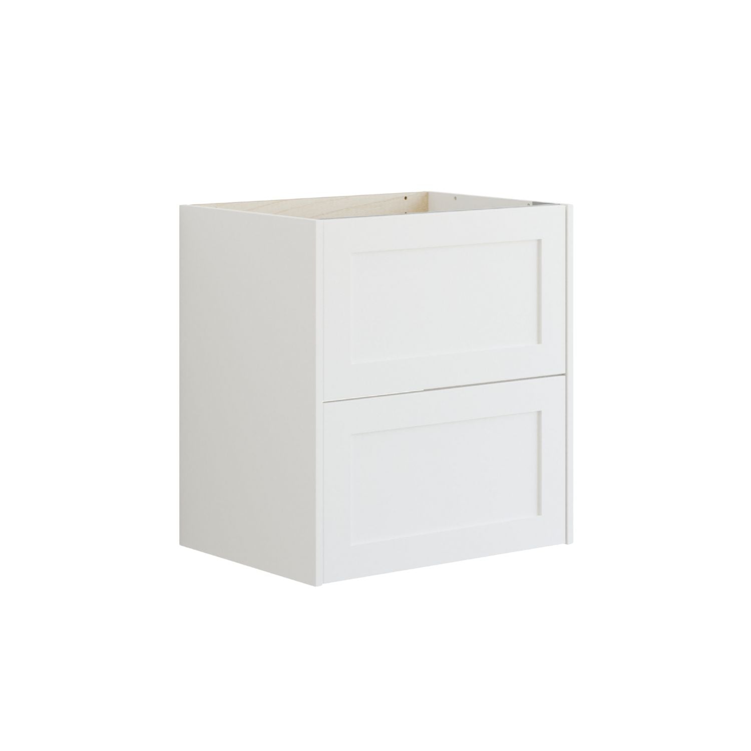 Dansani Inzo Classic Ramme Servantskap 2 skuff B60-120xH64xD44cm Hvit matt / 60cm Dansani Servantskap DA-T06-3010