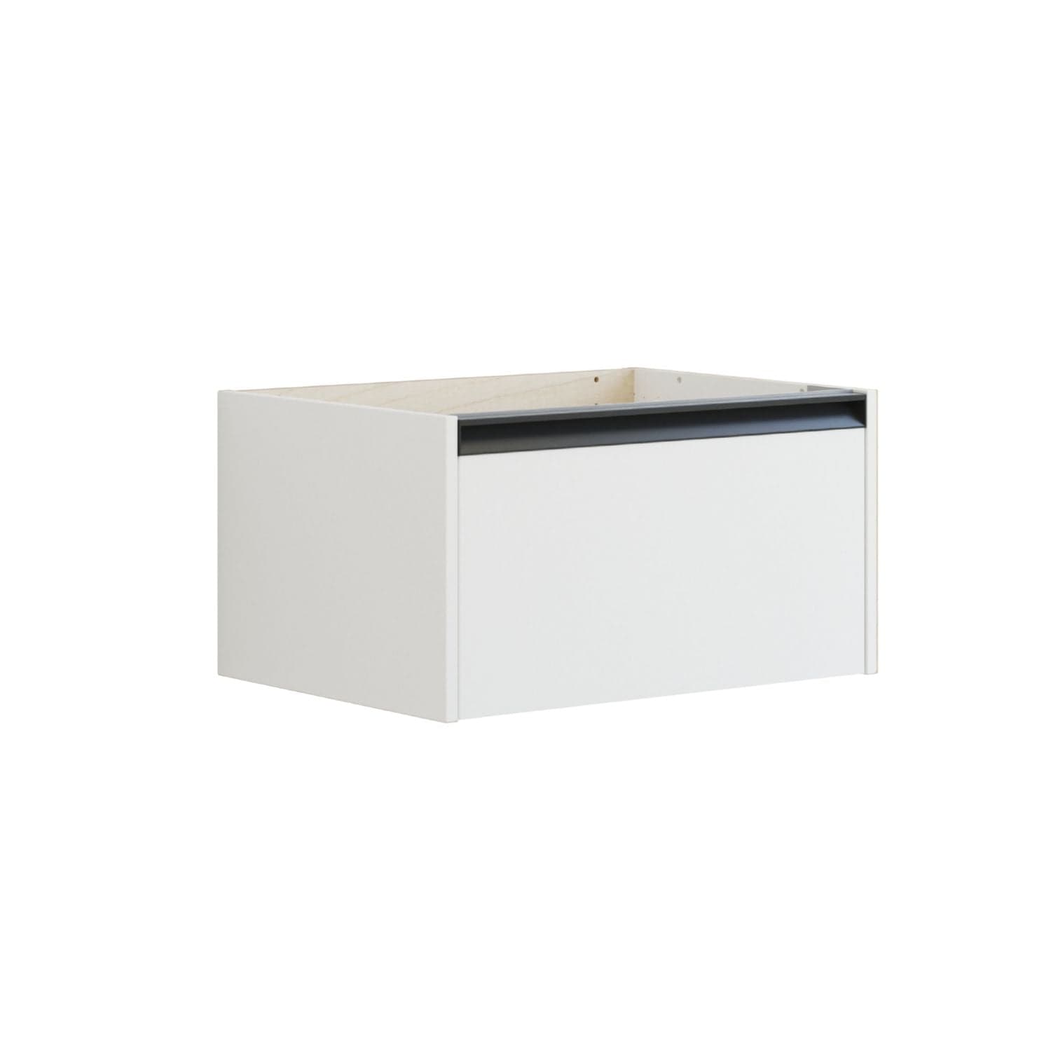 Dansani Inzo Classic Servantskap med Integrert Grep 1 skuff B60-120xH32xD44cm Hvit matt / 60cm Dansani Servantskap DA-T01-7010