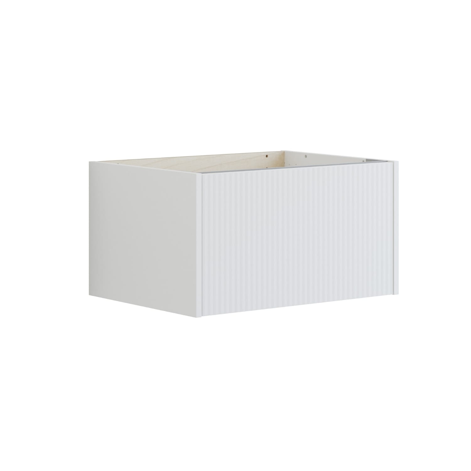 Dansani Inzo Classic Underskap 1 skuff B60-120xH32xD44cm Hvit matt / 60cm / Stripet Dansani Sideskap bad DA-T11-N010