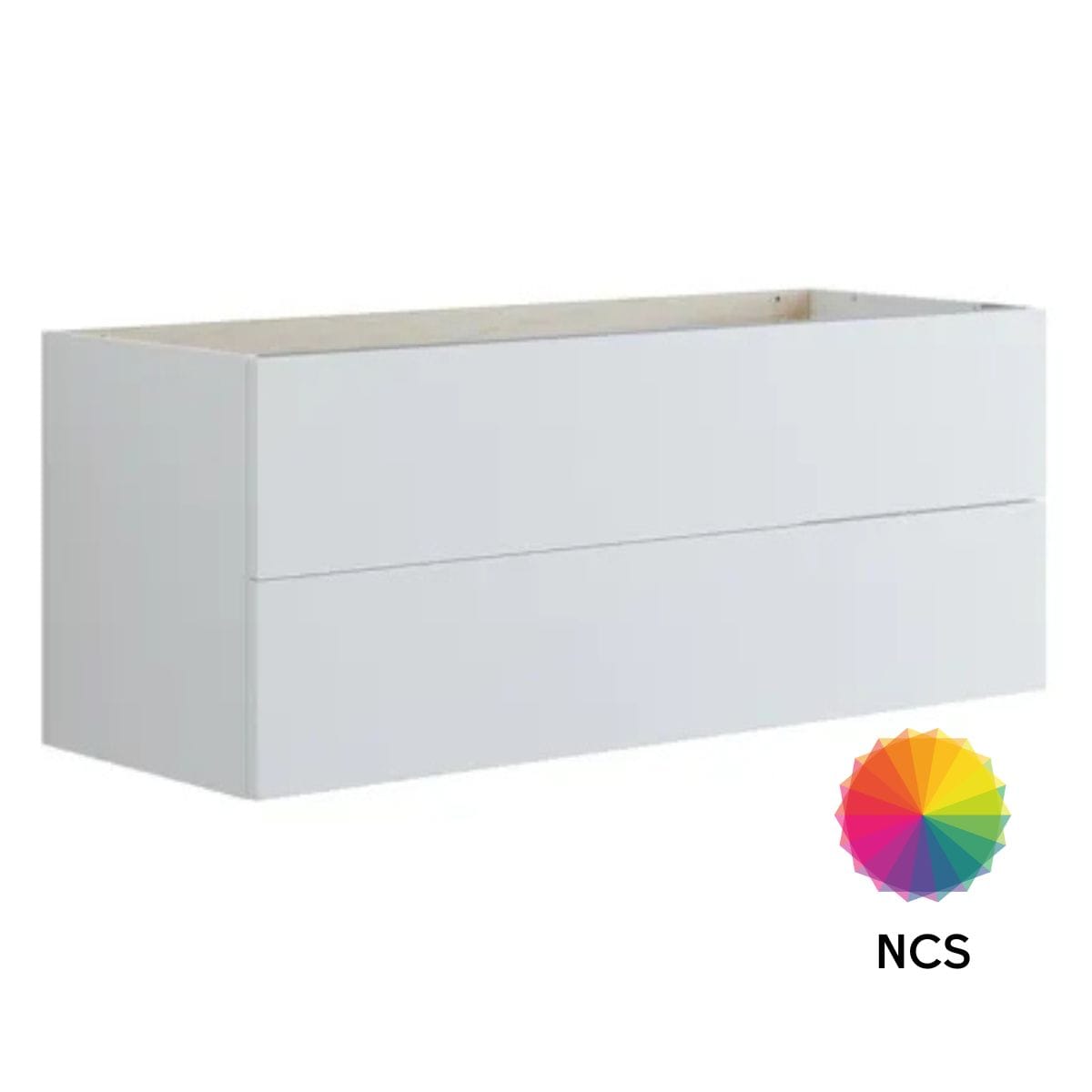 Dansani Inzo Glatt Servantskap 2 skuff H48 NCS farge / 120cm dobbel Dansani Servantskap DA-U23-1099
