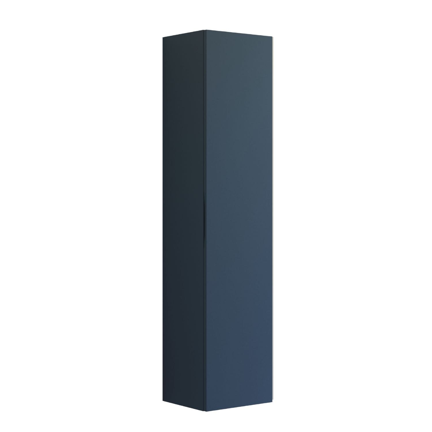 Dansani INZO Høyskap med Integrert Grep 1 dør B40 Deep blue / 40cm / Versjon A høyre hengslet Dansani Høyskap bad DA-U47-2132