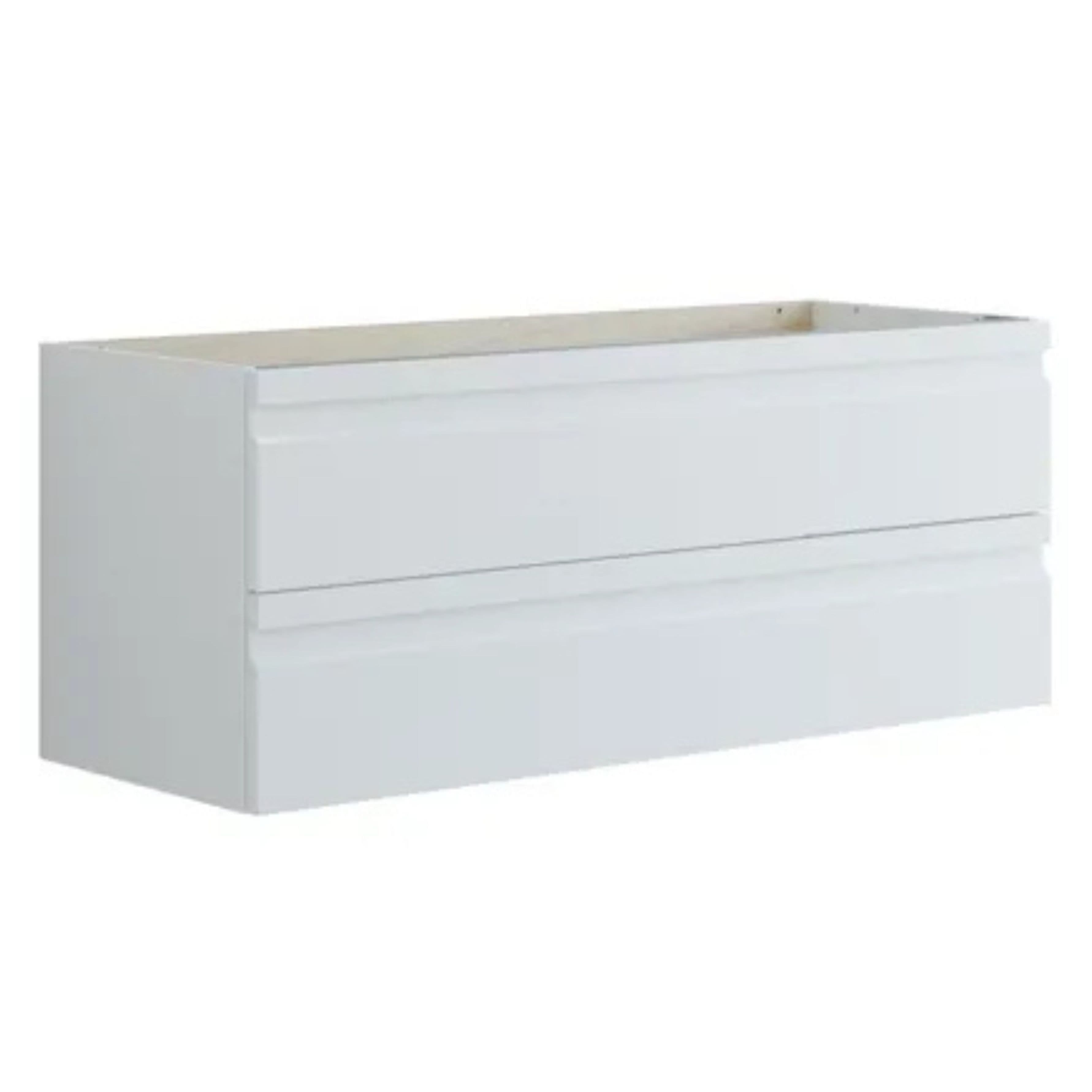 Dansani Inzo Integrert Servantskap 2 skuff Hvit matt lakk / 120cm Dansani Servantskap DA-U22-2071