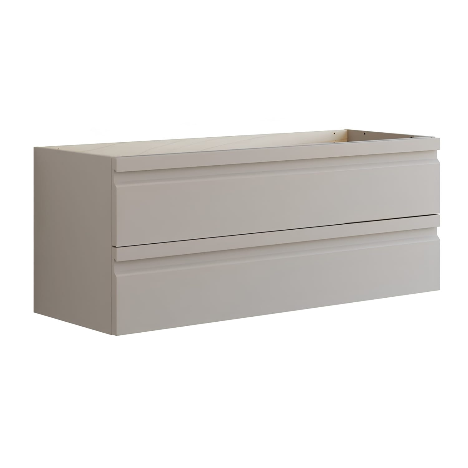 Dansani Inzo Integrert Servantskap 2 skuff Softstone / 120cm Dansani Servantskap DA-U22-2035