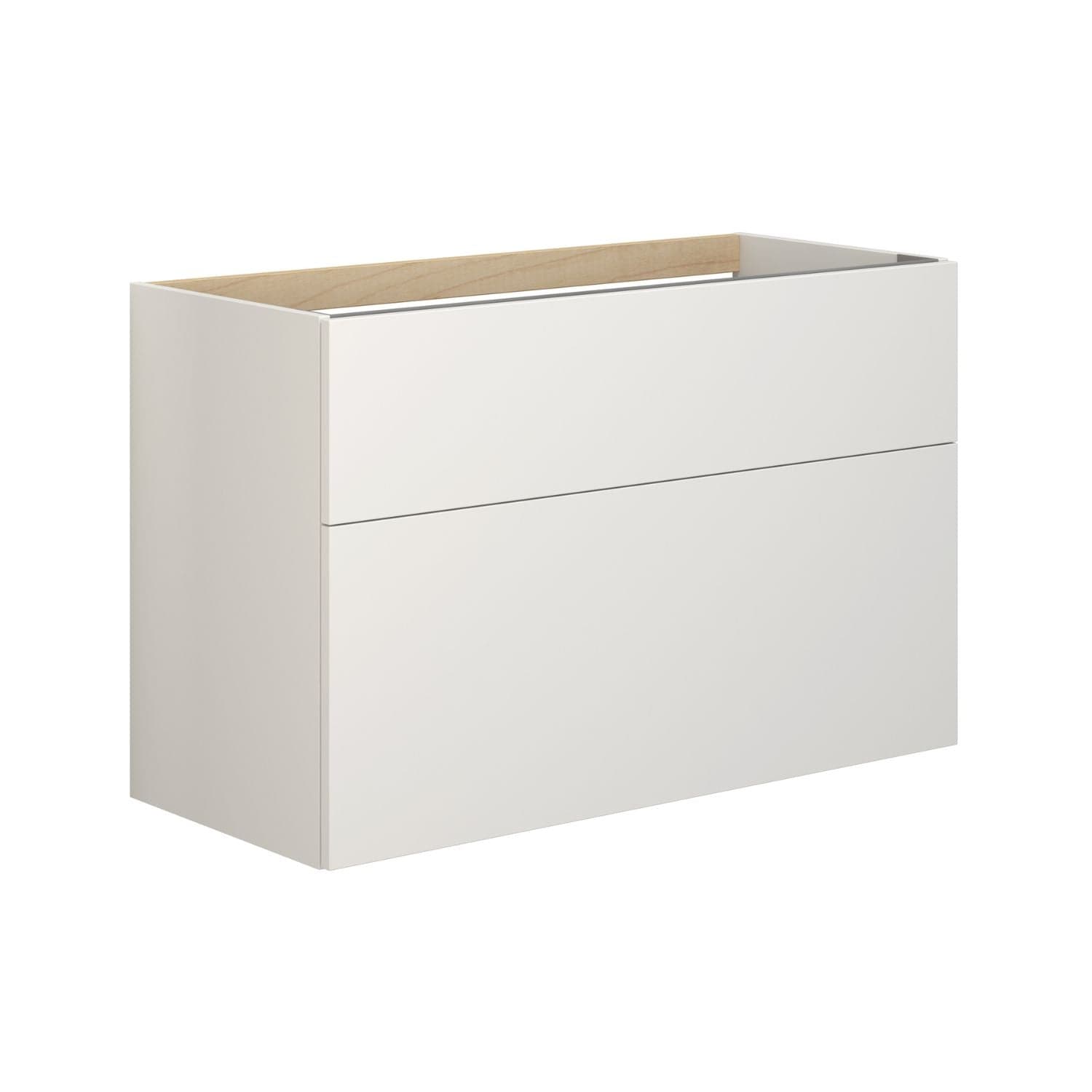 Dansani Inzo Underskap B60-120xH64xD44cm - Glatt Hvit matt / 100cm Dansani Sideskap bad DA-M49-1010