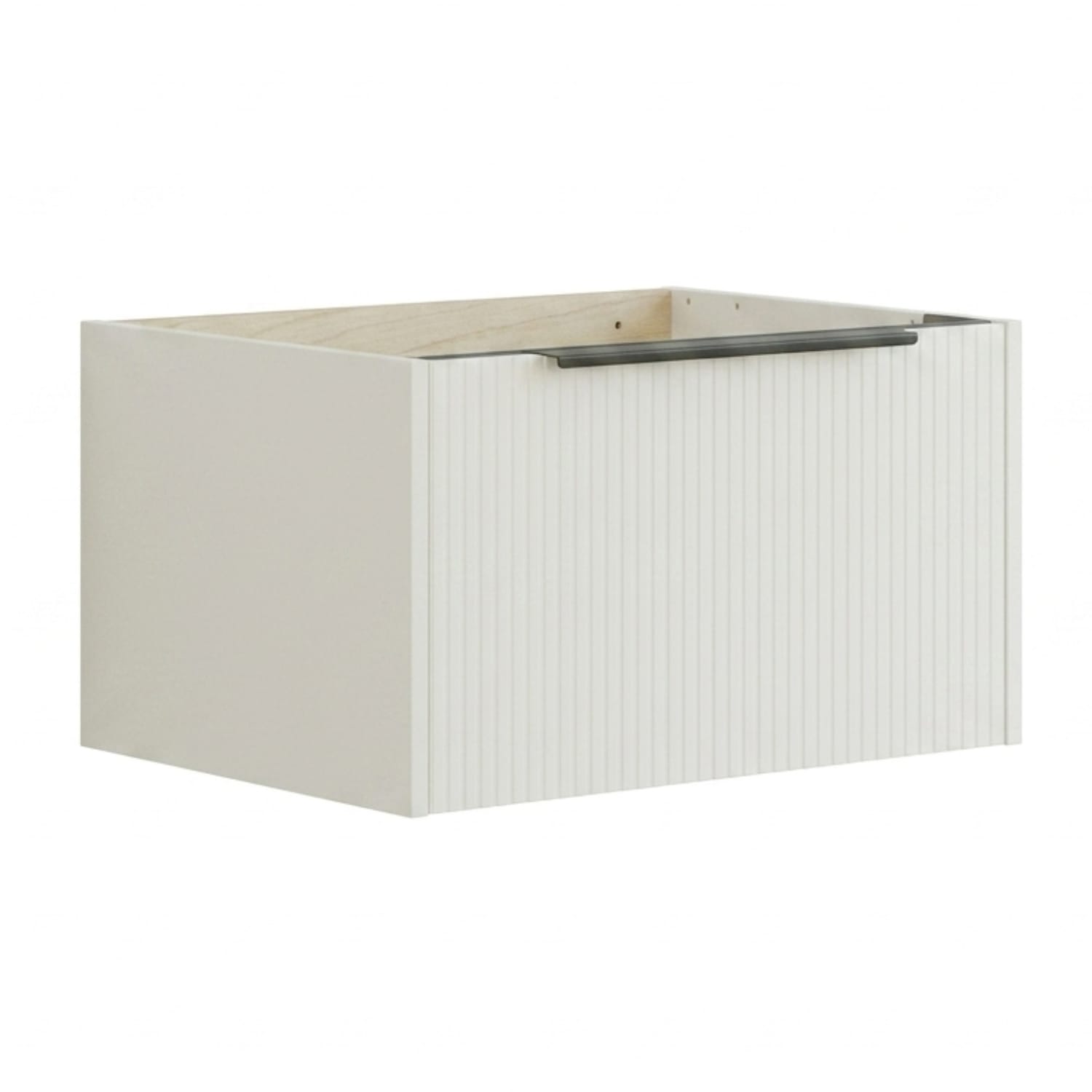 Dansani MIDO+ Classic Stripet Servantskap 1 Skuff Hvit matt / 60cm Dansani Servantskap DA-N21-N010