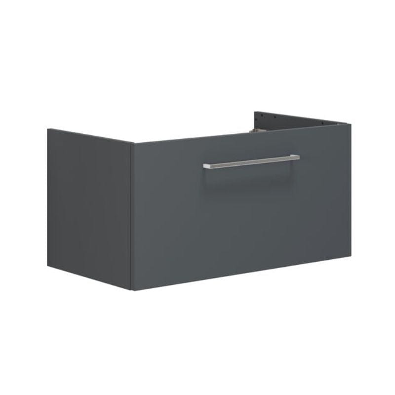 Dansani Mido+ Servantskap 1 Skuff B60-120xD44cm Grå matt / 80cm Dansani Servantskap DA-P41-1003