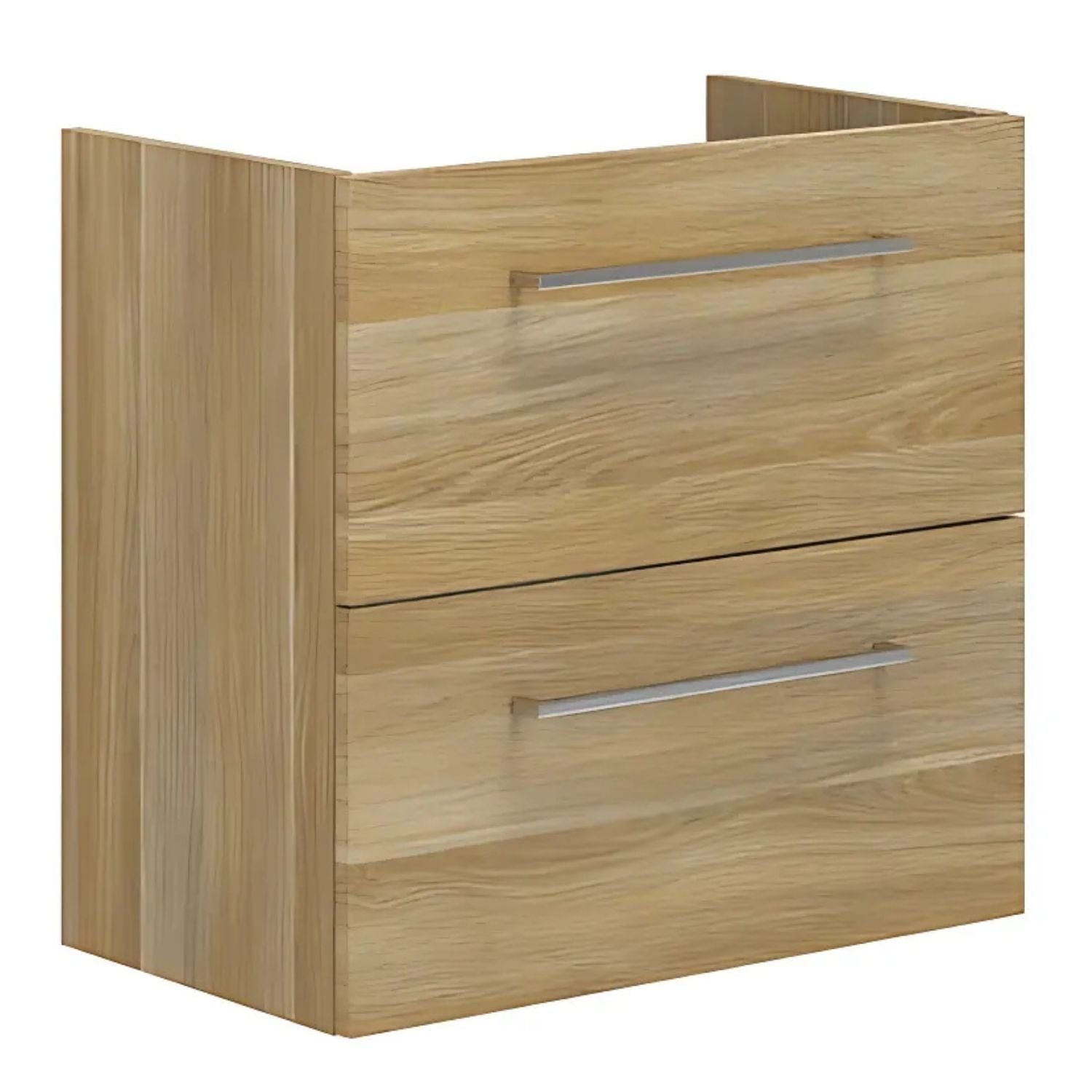 Dansani Mido+ Slim Servantskap 2 Skuffer B50-80xD35cm Varm eik / 60cm / Vegg Dansani Servantskap DA-P05-1055