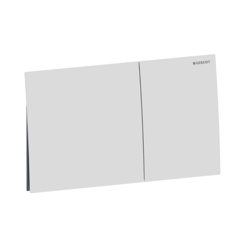 Geberit Sigma70 Betjeningsplate Hvit matt (Easy Clean) Geberit Betjeningsplate og trykknapper GRO-6167077