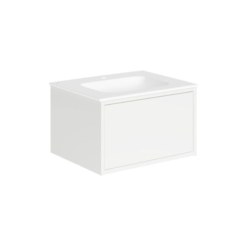 Gustavsberg Ducentic Servantskap med Porselenservant Hvit / 60cm / 1 hull for kran Gustavsberg Servantskap GRO-GB71DCVU60DHWB1100