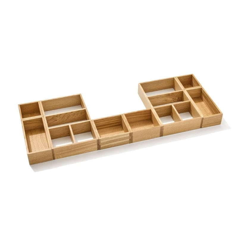 Linn Bad Innleggspakke Eik / Grunn skuff / 100cm Linn Bad Tilbehør møbler LB-900410GS