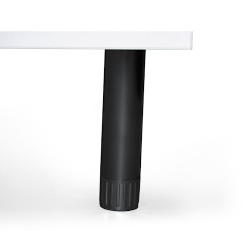 Linn Bad Støttebein for vaskerom pris per stk Svart Linn Bad Støtteben vaskerom LB-7008309SM