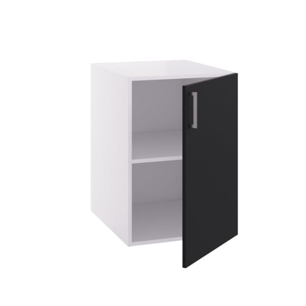 Linn Bad Underskap 1 dør for vaskerom Svart matt / 50cm Linn Bad Benkeskap vaskerom LB-740105R
