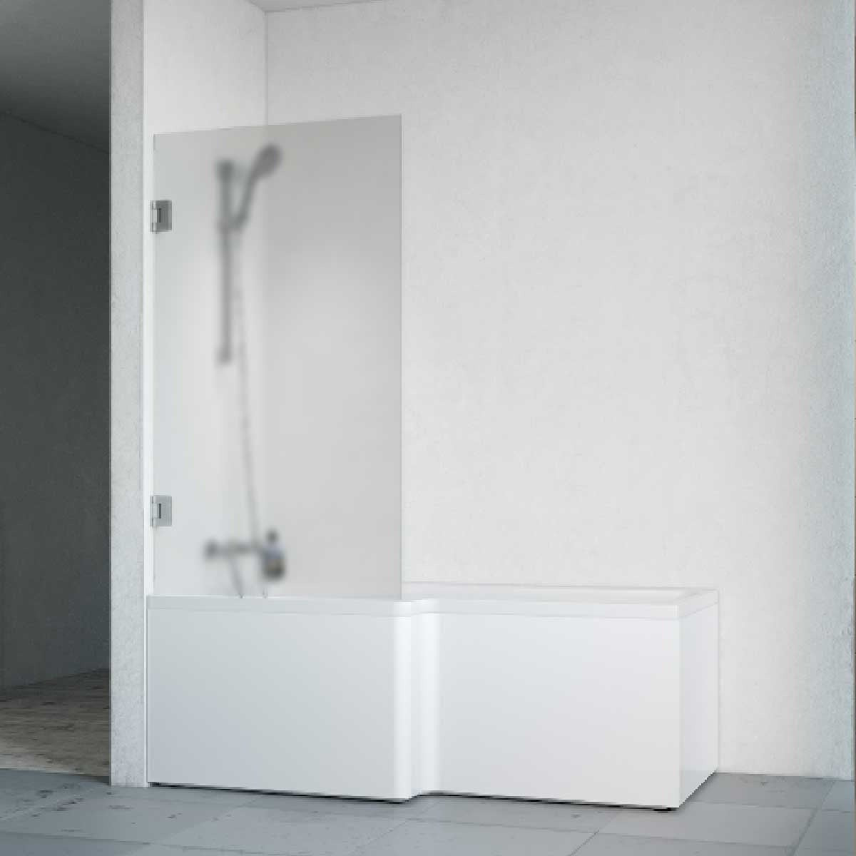 Macro Design Divine Badekar med Grace Dusjvegger Venstre Macro Design Dusjvegg