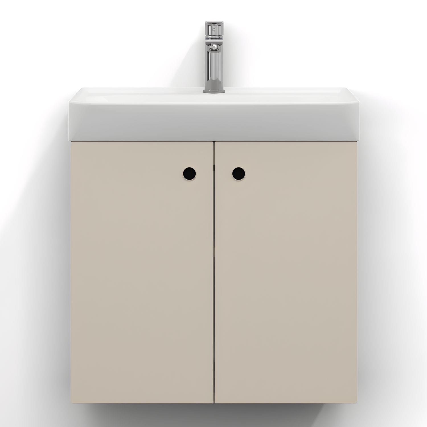 Svedbergs Intro Slim Servantskap 2 Dører Sand / 60x35cm Svedbergs Servantskap SV-273860