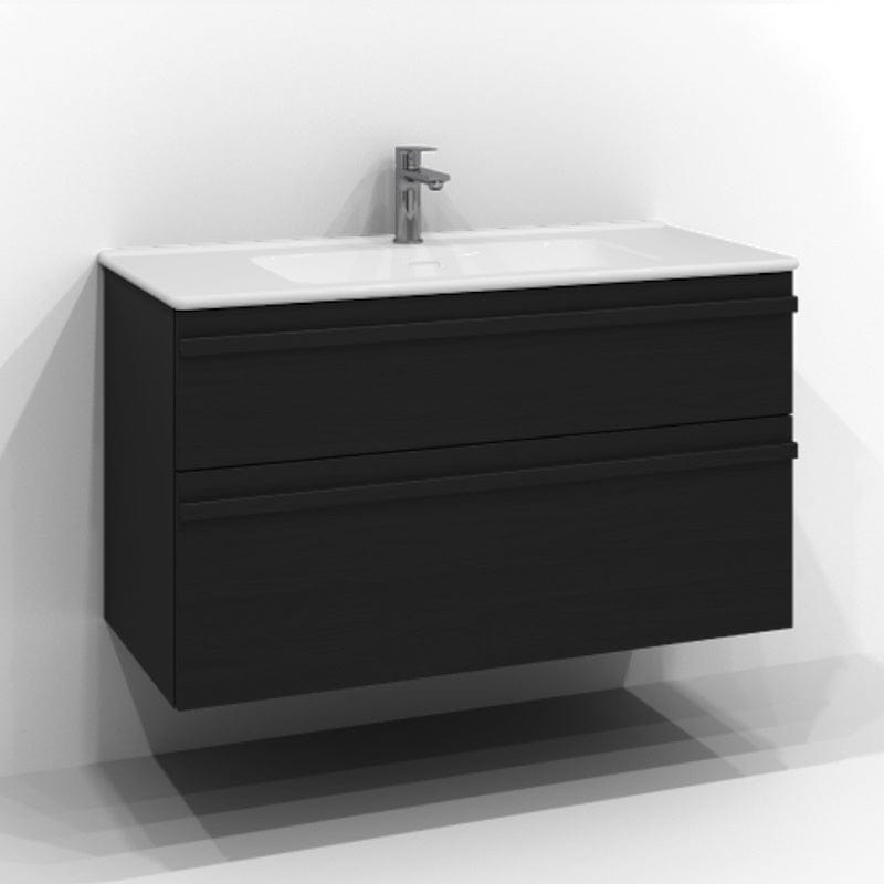 Svedbergs Poem Servantskap 2sk B60-120xD45cm - List Svart ask / 100cm Svedbergs Servantskap SV-34510342