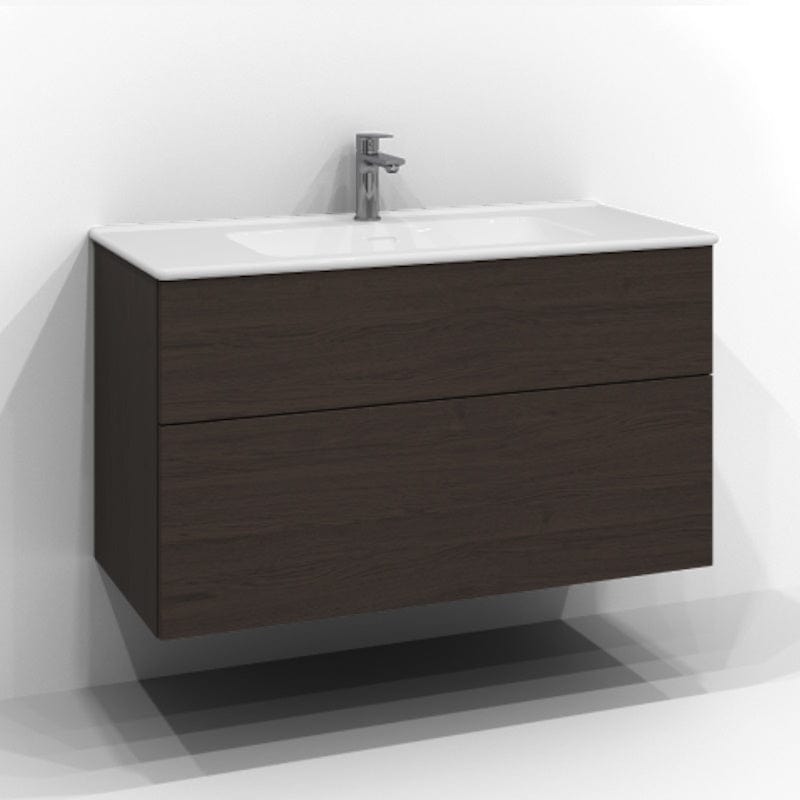 Svedbergs Poem Servantskap 2sk B60-120xD45cm - Plan/Plan Push open Brun ask / 100cm / Plan Push open Svedbergs Servantskap SV-34510152-P