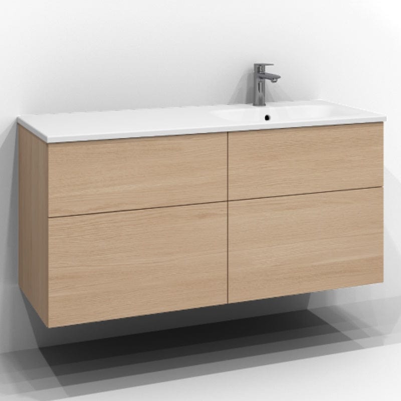 Svedbergs Poem Servantskap 4sk B120-160xD45cm - Plan/Plan Push open Ren eik / 120cm / Plan Push open Svedbergs Servantskap SV-34512134-P