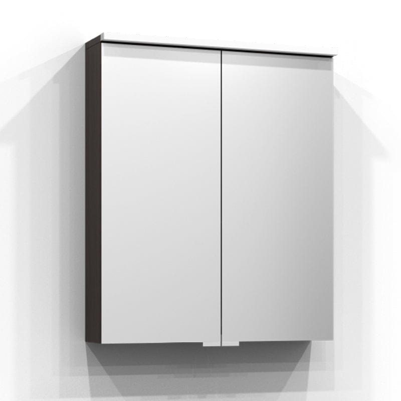 Svedbergs SAREK Speilskap med servantlys 60cm / Brun ask / Nei Svedbergs Speilskap SV-229060-TL