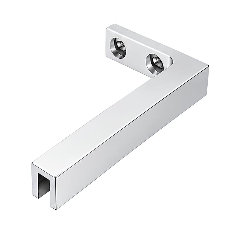 Vikingbad Støttevinkler til Emil - Glass til vegg Krom / Høyre hengslet VikingBad Dusjtilbehør VB-023414-01