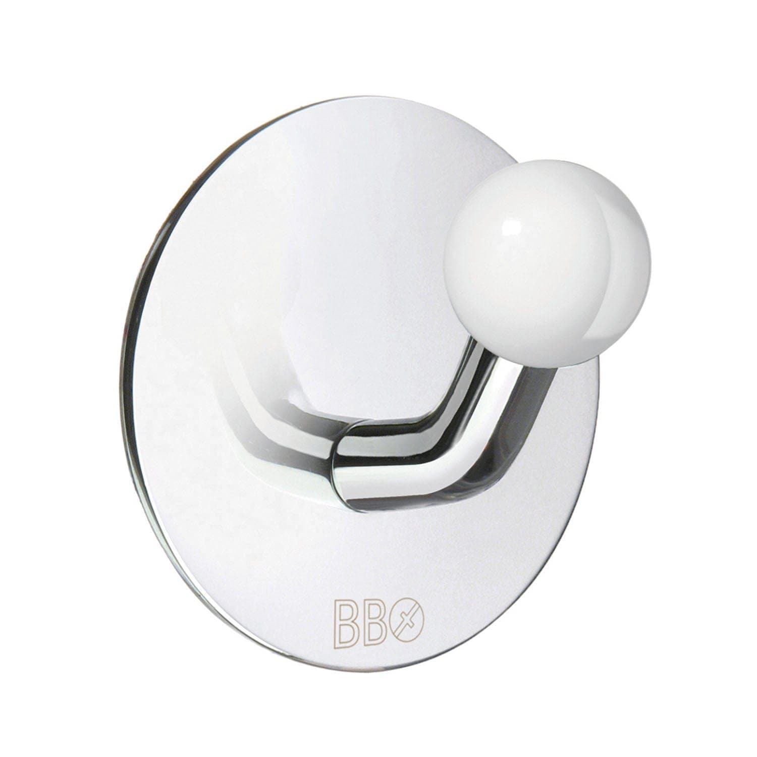 Beslagsboden Enkel Krok BK1085 Krom Beslagsboden Knagger SM-BK1085