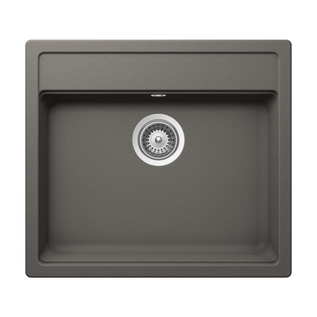 Intra Granite Mono N100 Kjøkkenvask Silverstone Intra Kjøkkenvask AH-MONON100-SI-PL