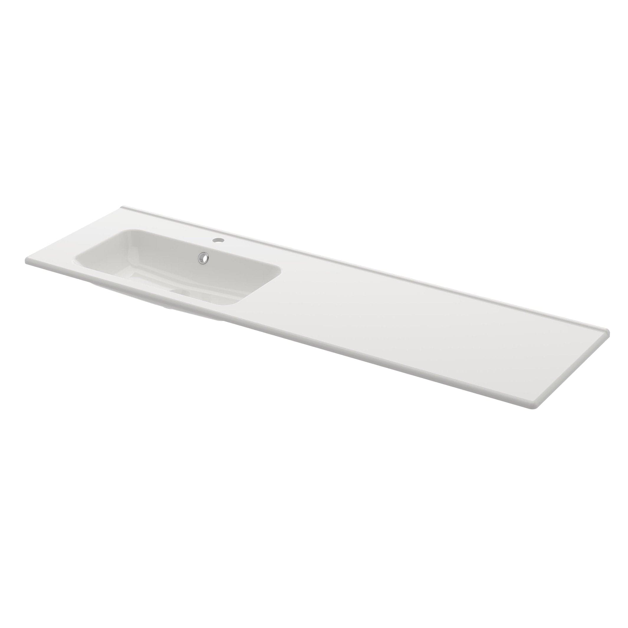 Servant Nerby Møbelservant B160xD45 Hvit Hvit / 160cm / Venstre Svedbergs Møbelservant SV-5162-V