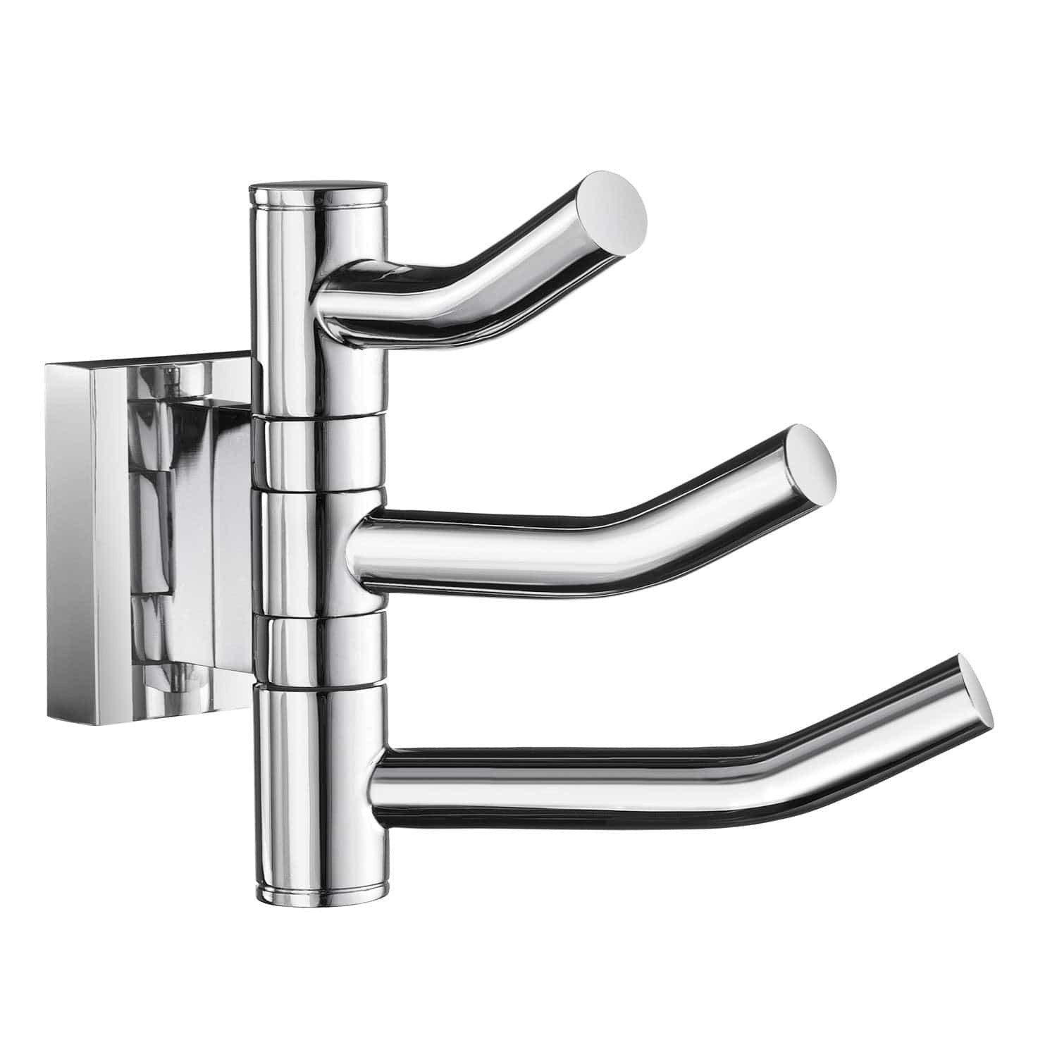Smedbo 327 Svingbar Trippelkrok House Krom Smedbo Håndkleholder SM-RK327