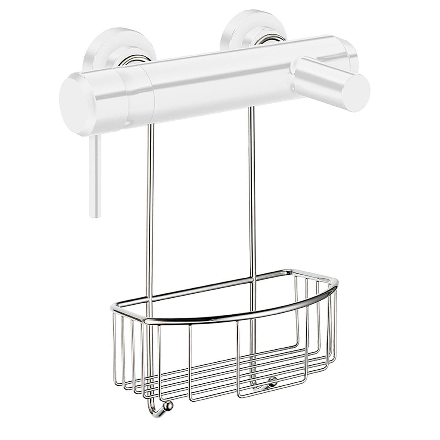 Smedbo DK1048 Dusjkurv for Dusjbatteri - Krom Krom Smedbo Dusjhylle SM-DK1048