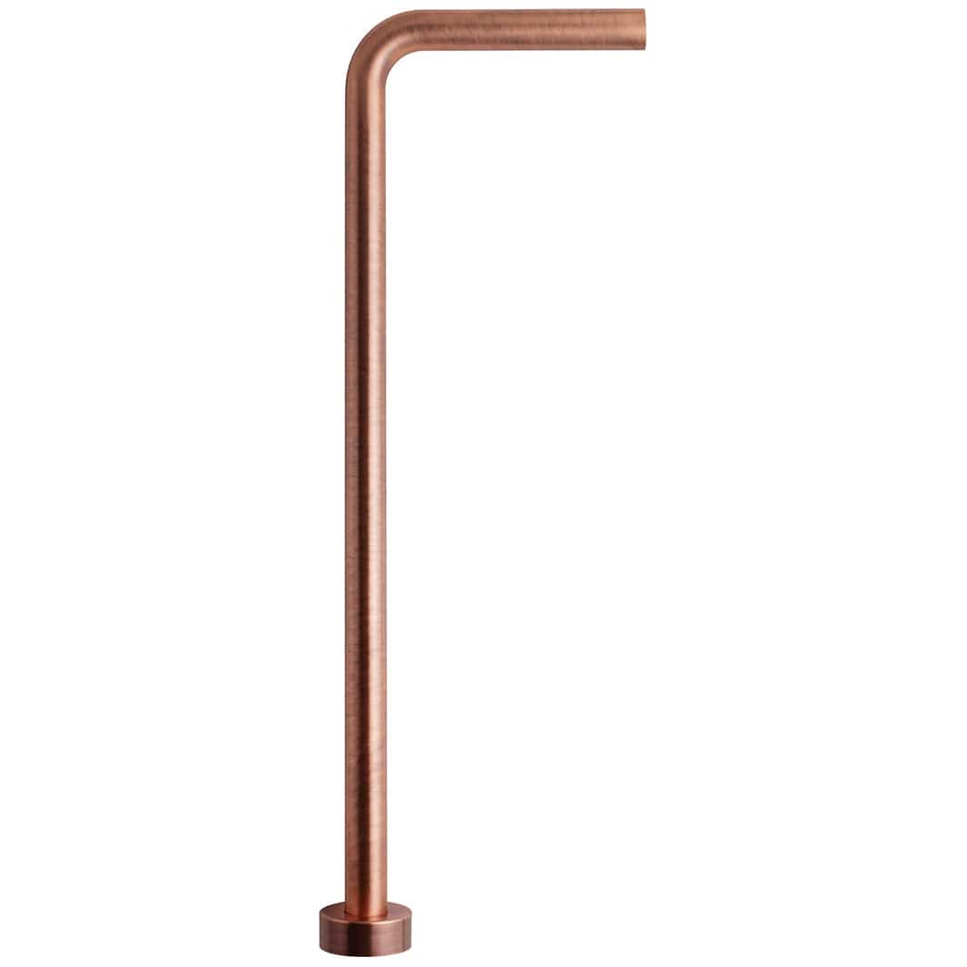 Tapwell XA21 Gulvrør for vannlås Ø32mm Oksiderende kobber Tapwell Vannlås TA-9418787