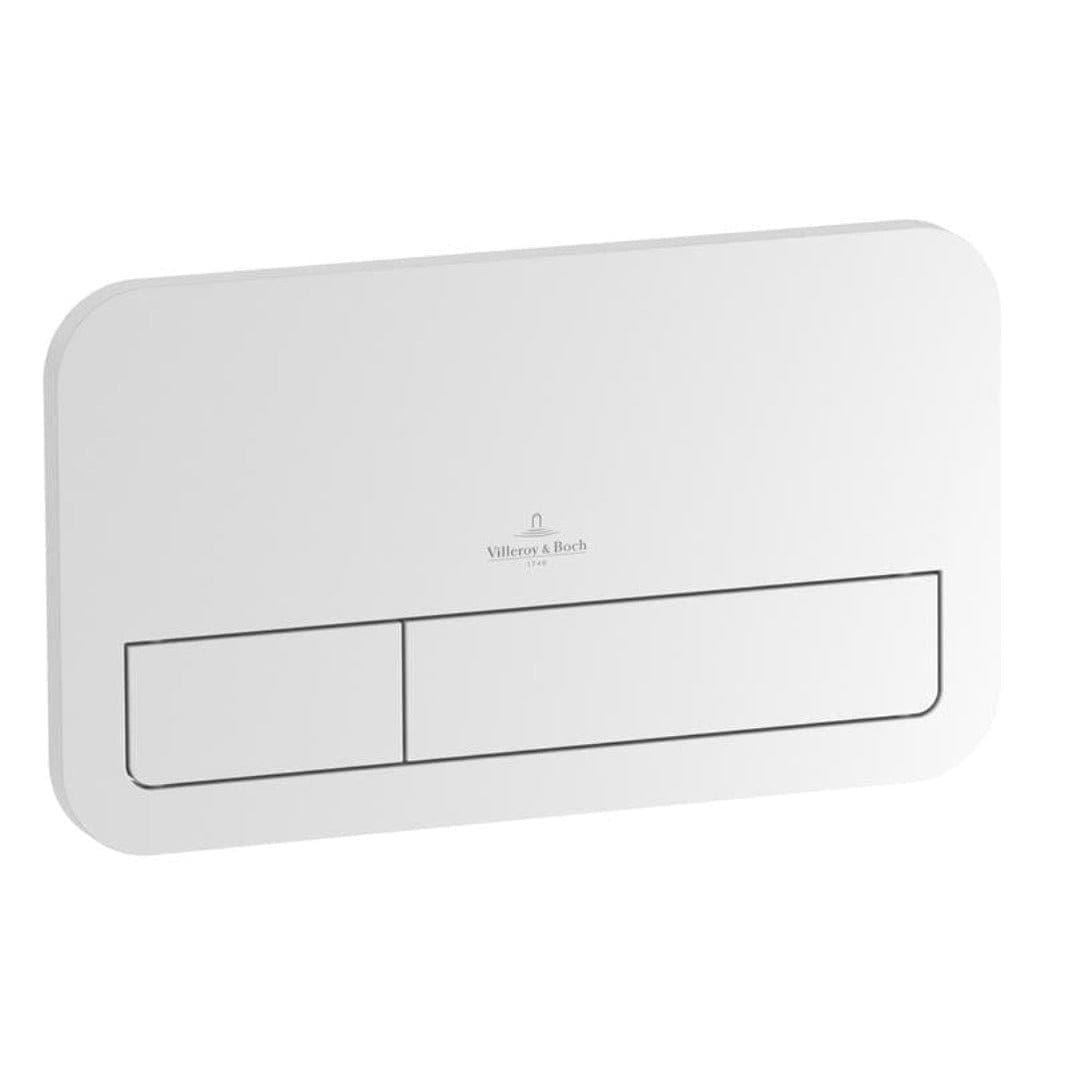 Villeroy & Boch ViConnect E200 Trykkplate Hvit Villeroy & Boch Betjeningsplate og trykknapper VIL-6026003