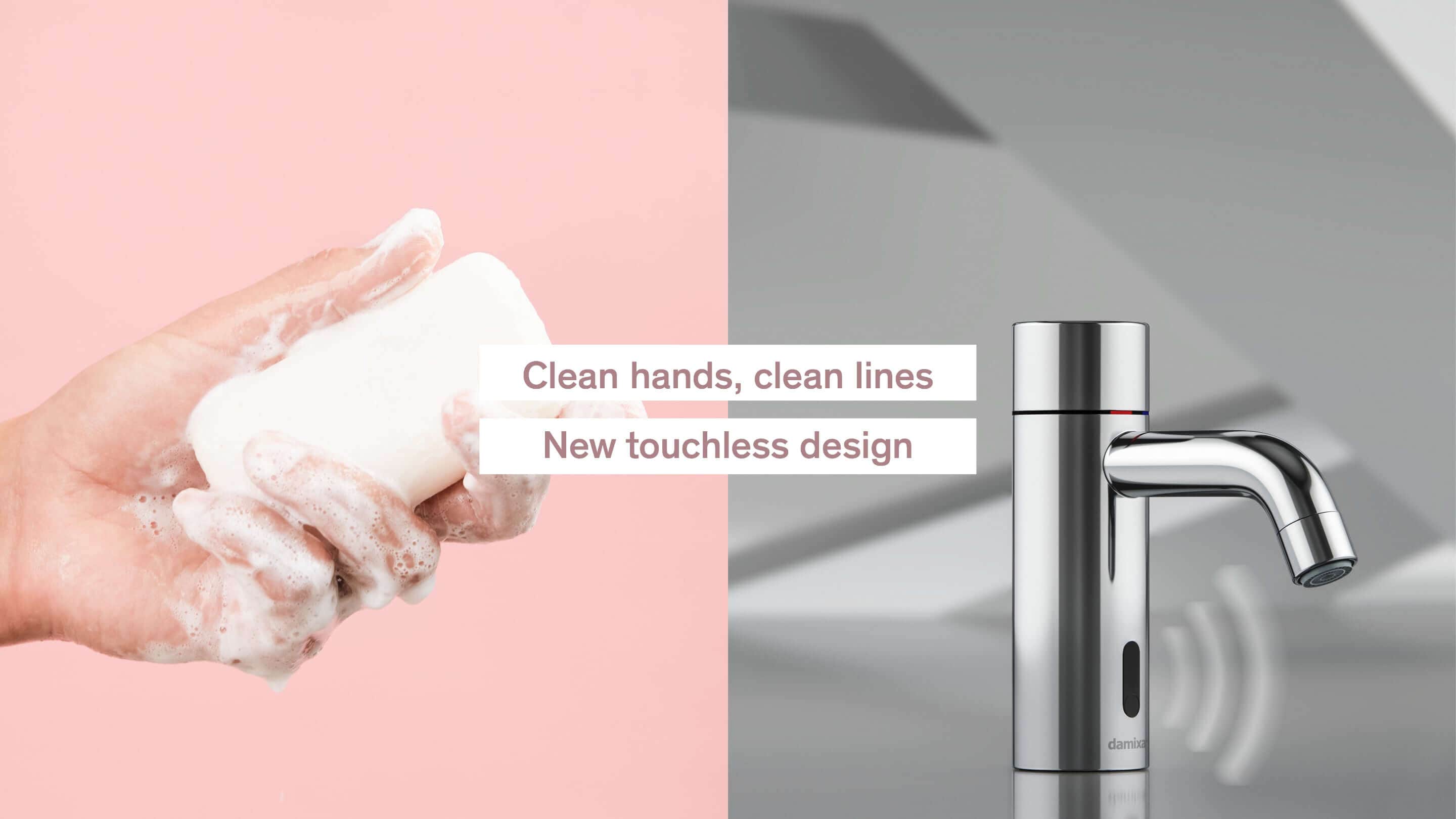 Damixa Silhouet Touchless berøringsfri servantbatteri 7402200