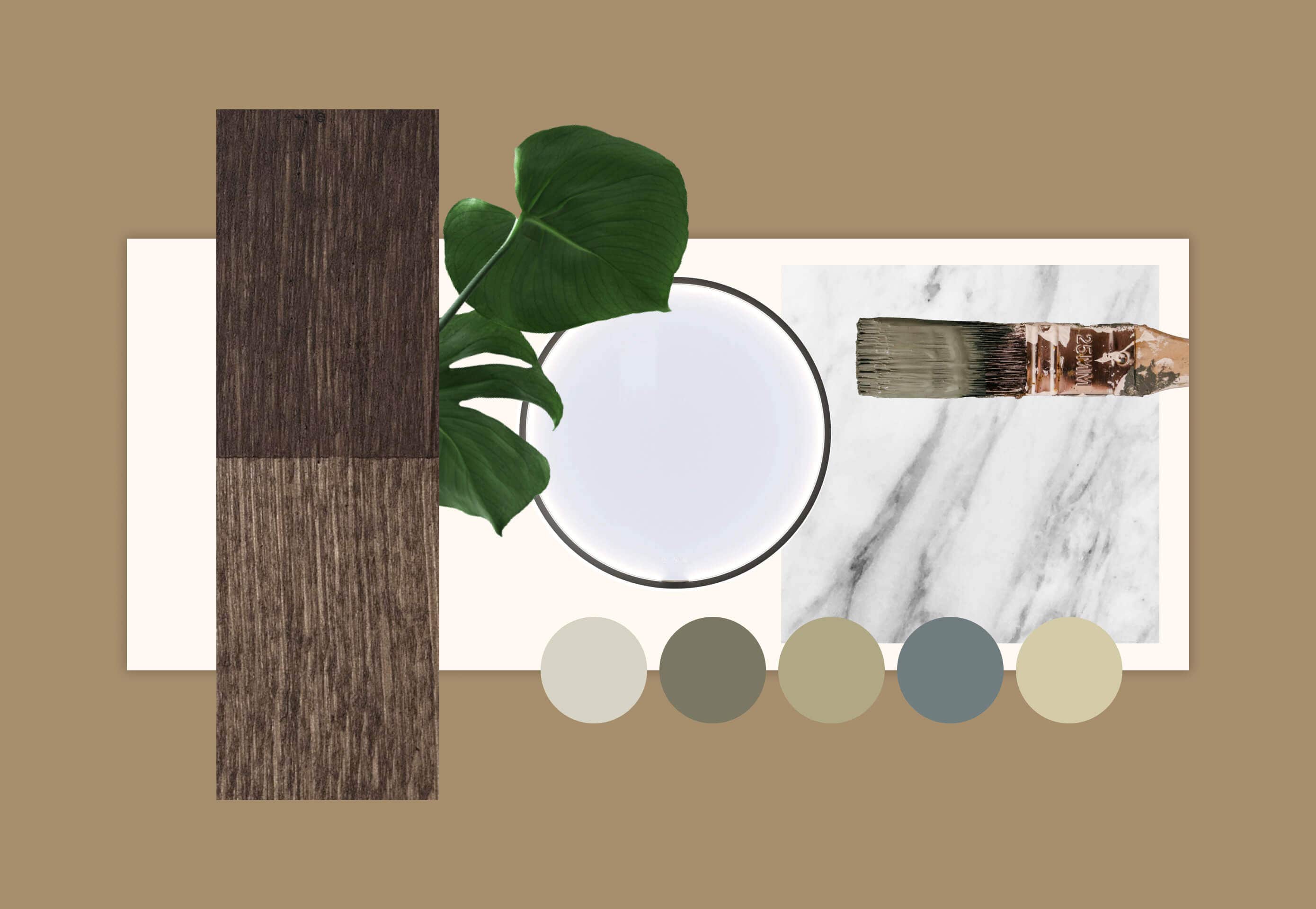 Sommerhytta 2023 farger moodboard
